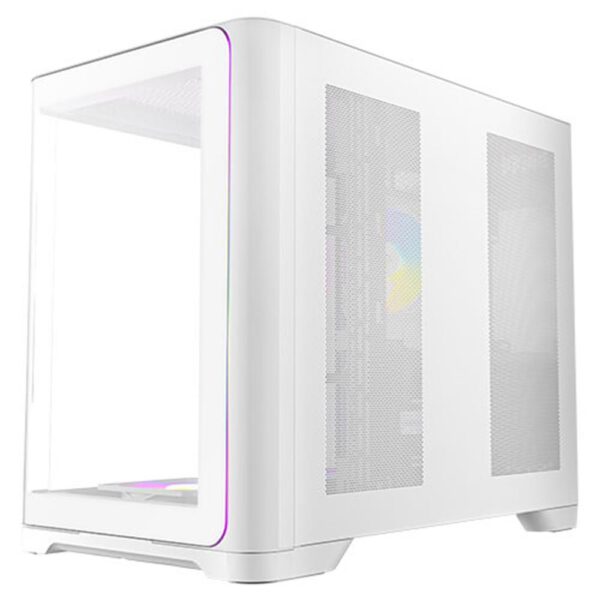*Caja ordenador gaming antec c5 curve argb atx cristal templado blanca