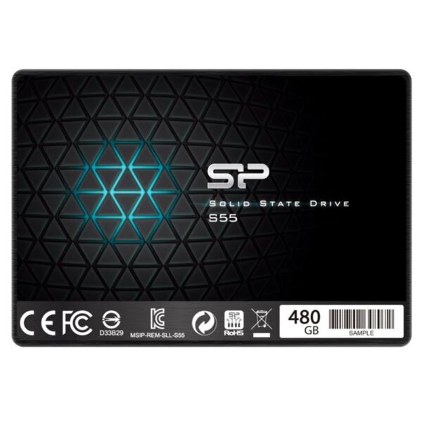 *Disco duro interno ssd silicon power slim s55 480gb 2.5 pulgadas sata3