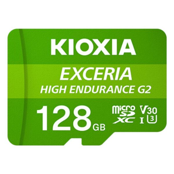 *Tarjeta memoria micro sd kioxia 128gb exceria high endurance g2 uhs - i c10