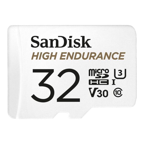 *Tarjeta memoria micro secure digital sdhc sandisk high endurance - 32gb