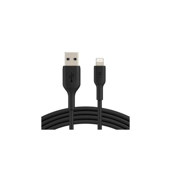 *Cable lightning a usb tipo a belkin 3m -  macho - macho -  negro