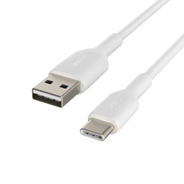 *Cable usb tipo c a usb tipo a belkin 1m -  macho - macho -  blanco