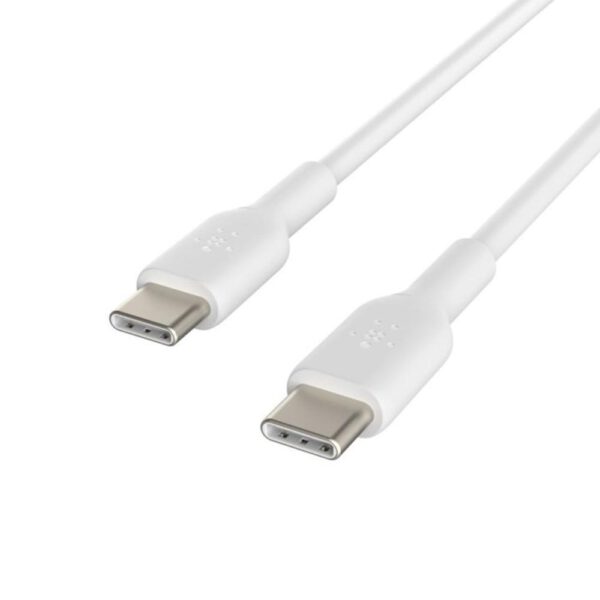 *Cable usb tipo c belkin 1m -  macho - macho -  blanco