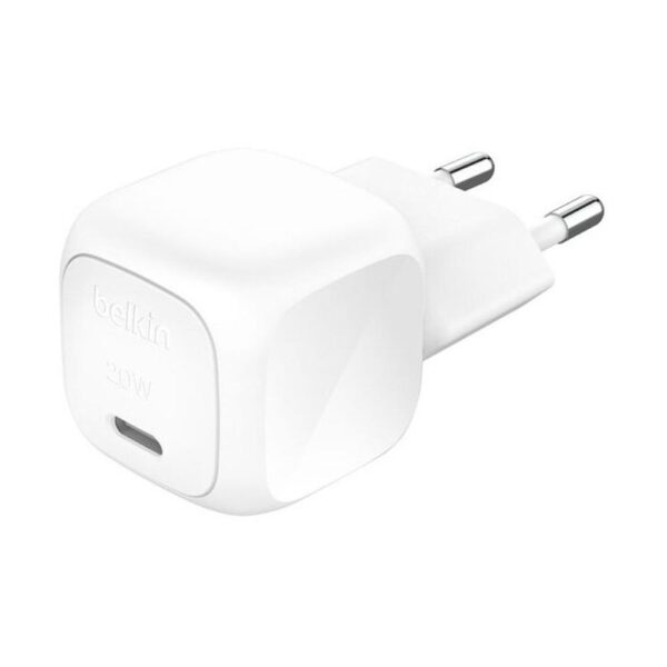 *Cargador de pared belkin wca009kqwh 20w usb tipo c blanco