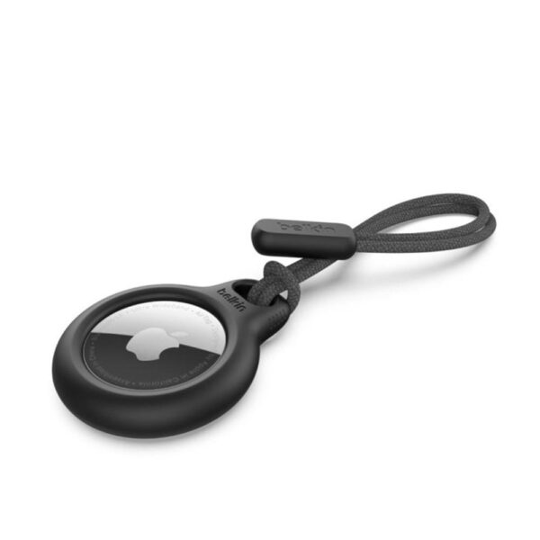 *Llavero belkin f8w974btblk apple airtag negro con correa