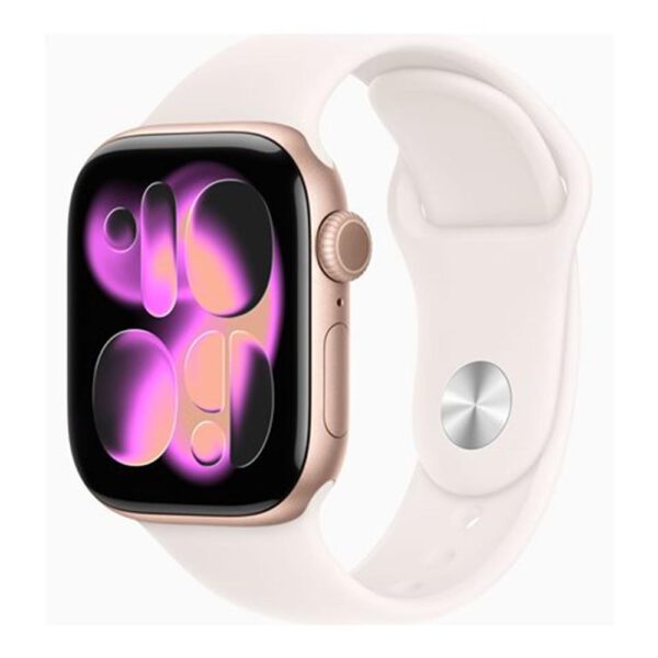 *Smartwatch apple watch s11 gps 42mm gold rose aluminium case m - l