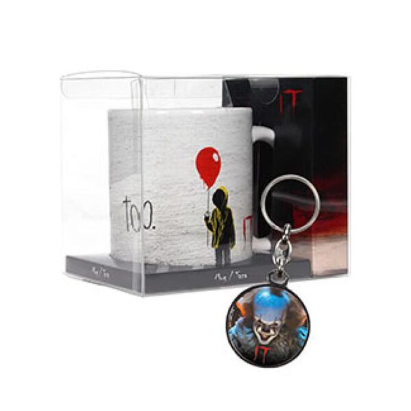 *You'll float too taza + regalo llavero metalico it