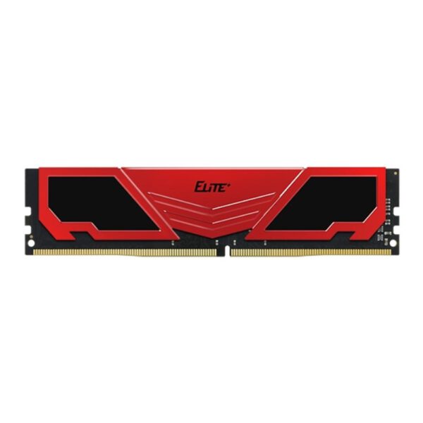 *Memoria ram ddr4 16gb teamgroup elite heatsink dimm 3200 negro - rojo