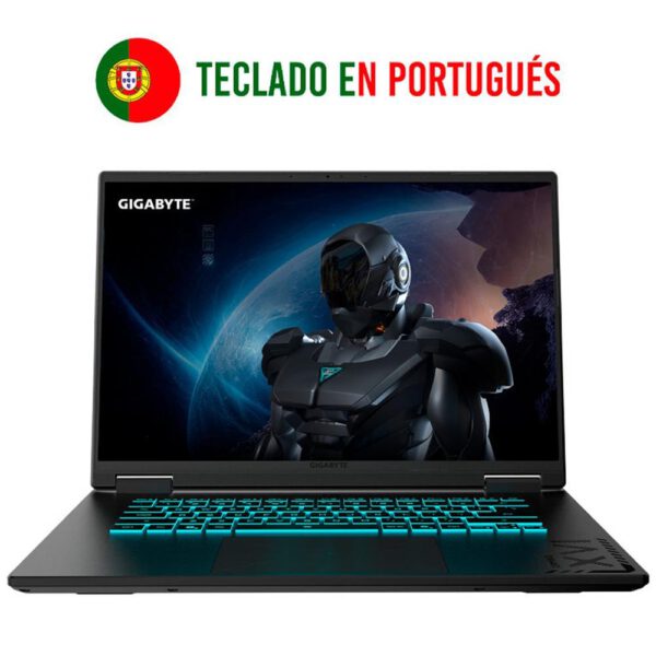 *Portatil gigabyte a16 i7 - 13620h -  16gb -  ssd 1tb -  rtx 5050 8gb -  16 pulgadas wuxga -  freedos teclado portugues