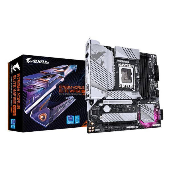 *Placa base gigabyte b760m aorus elite wifi6e gen5 matx -  4x ddr4
