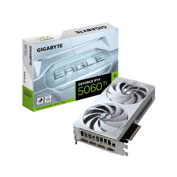 *Tarjeta grafica gigabyte rtx 5060 ti eagle ice oc 16gb gddr7 -  3x dp -  1x hdmi pci express 5.0