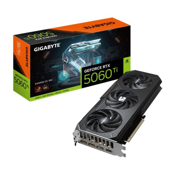 *Tarjeta grafica gigabyte rtx 5060 ti gaming 16gb oc -  3x dp -  1x hdmi pci express 5.0