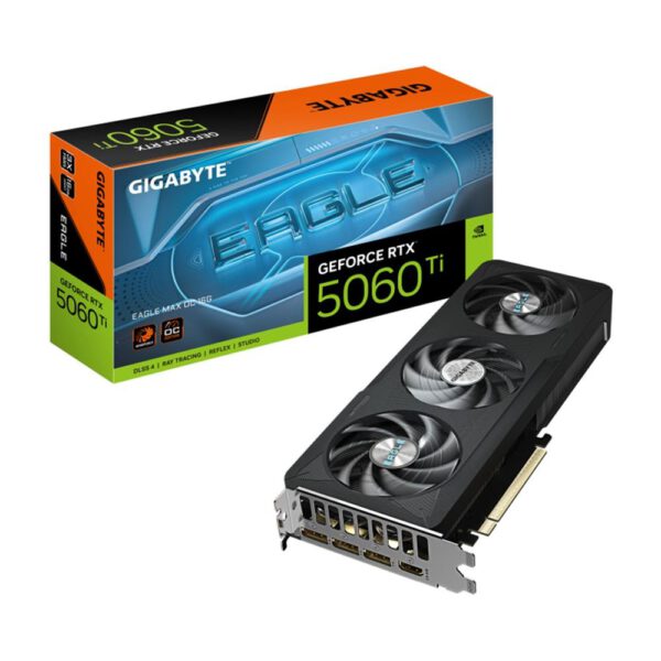 *Tarjeta grafica gigabyte rtx 5060 ti eagle max oc 16gb gddr7 -  3x dp -  1x hdmi pci express 5.0