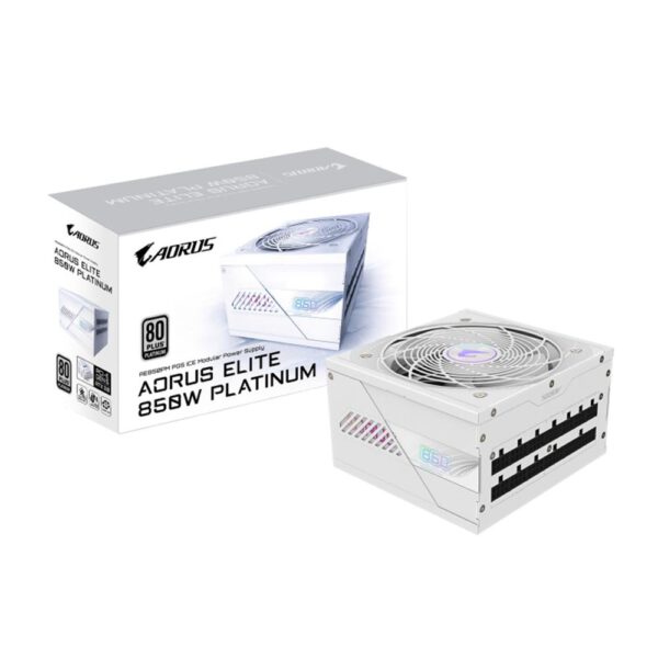 *Fuente alimentacion gigabyte platinium aorus elite ice gaming atx 850w blanca