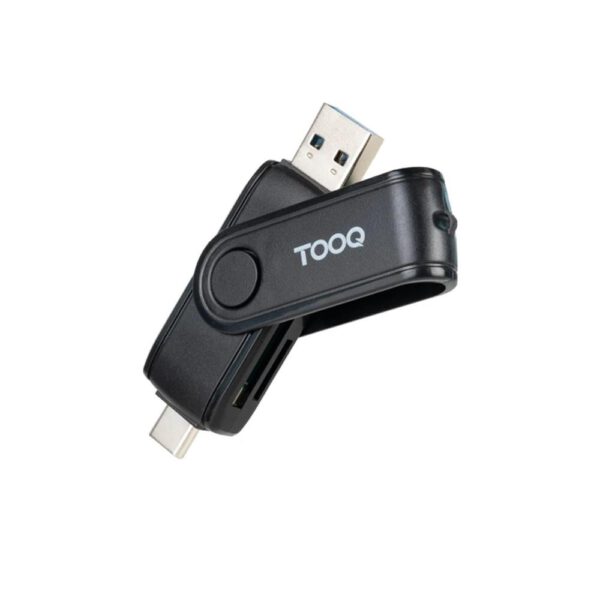 *Lector dni usb tipo c - usb tipo a tooq tqr - 3003b