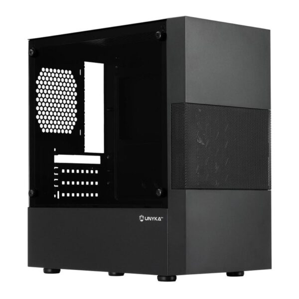 *Caja ordenador gaming unykach aero c25 matx vidrio negra