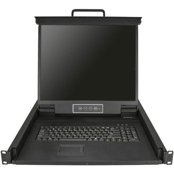 *Consola kvm startech de montaje en rack de servidores 19 pulgadas