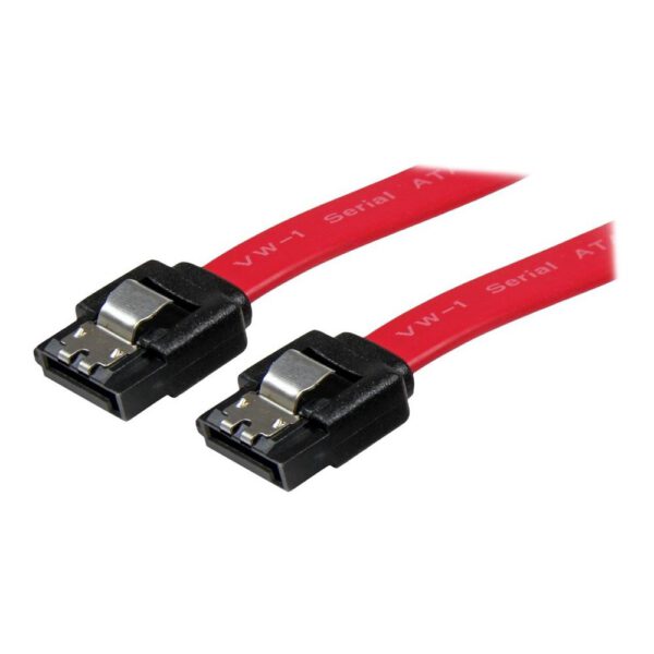 *Cable sata startech 0.30m -  macho - macho -  rojo