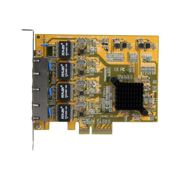 *Tarjeta de red startech 4x rj45 pci express