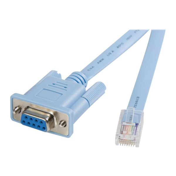 *Cable rj45 a vga startech 1.8m -  macho - hembra -  azul