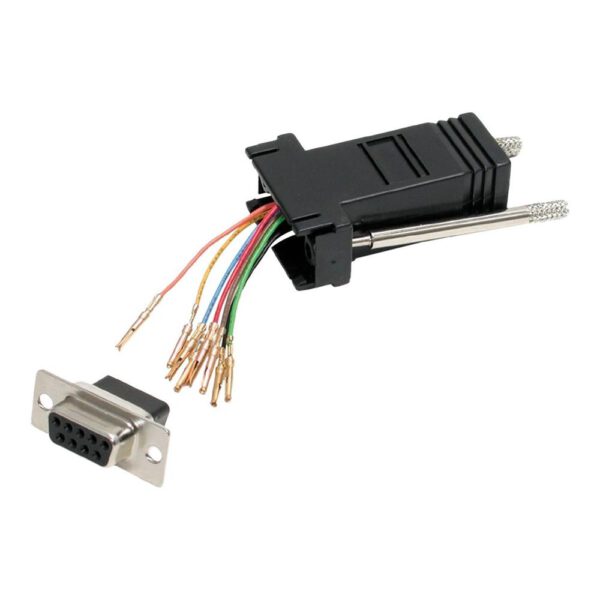*Adaptador db9 a rj45 startech hembra - hembra