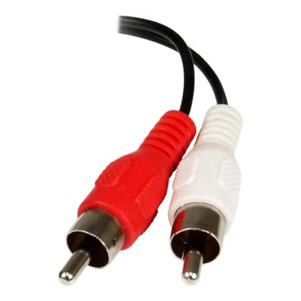 *Cable mini jack 3.5mm startech 0.15m -  macho - hembra