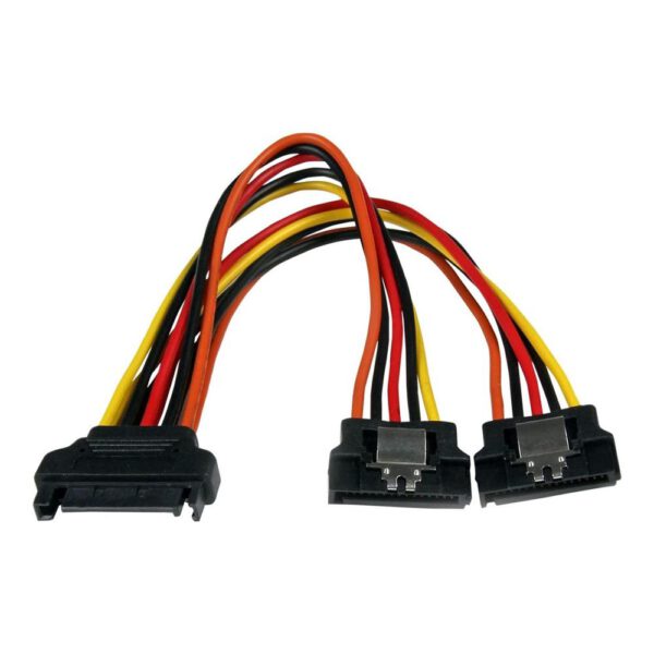 *Cable divisor sata startech 0.15m -  macho - hembra