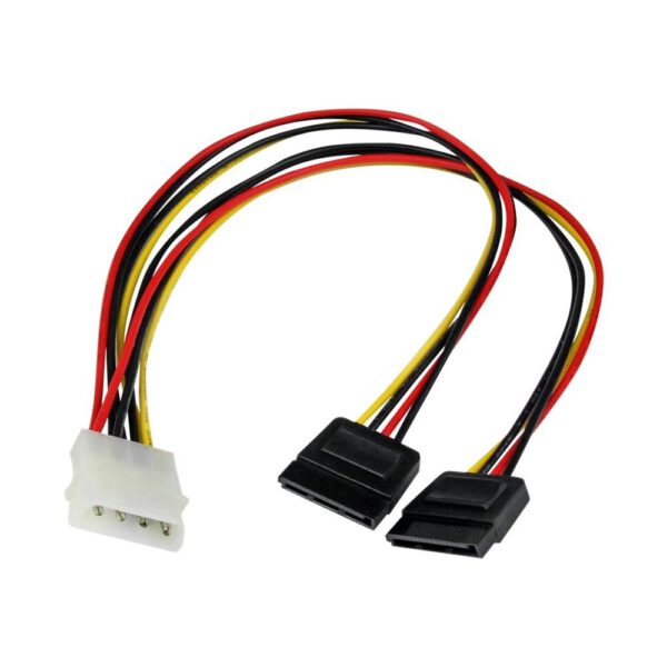 *Cable lp4 a 2x sata startech macho - hembra