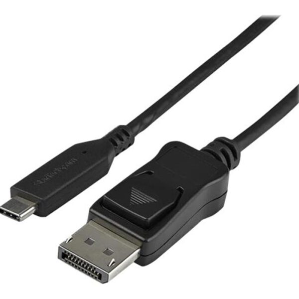 *Cable usb tipo c a dp startech 1m -  macho - macho -  negro