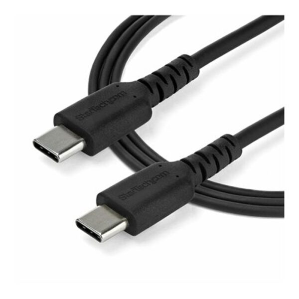 *Cable usb tipo c startech 1m -  macho - macho -  negro