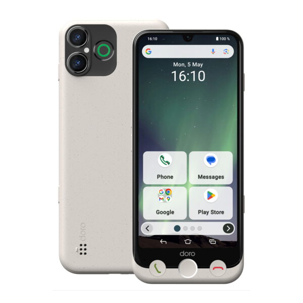 *Movil doro aurora a30 4g 6 - 128gb bone