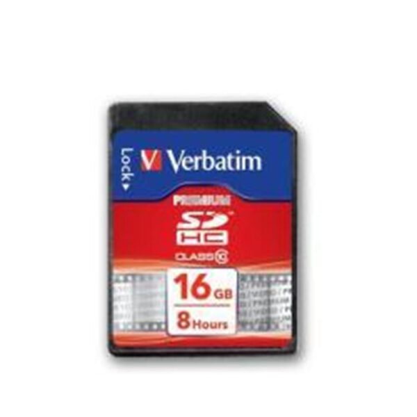 *Tarjeta memoria sdhc verbatim premium 16gb clase 10 u1