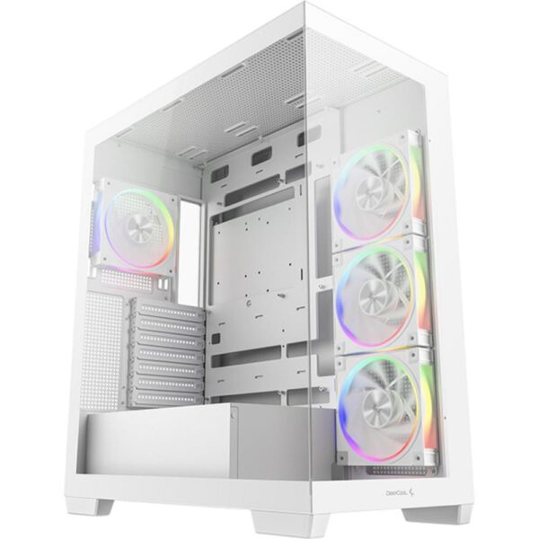 *Caja ordenador gaming atx deepcool cg580v2 cristal templado blanca