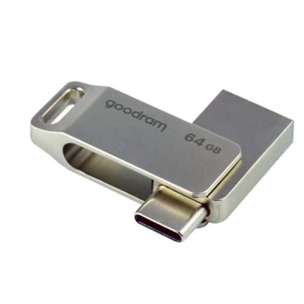 *Memoria usb 3.2 - usb tipo c goodram 64b oda3 plata