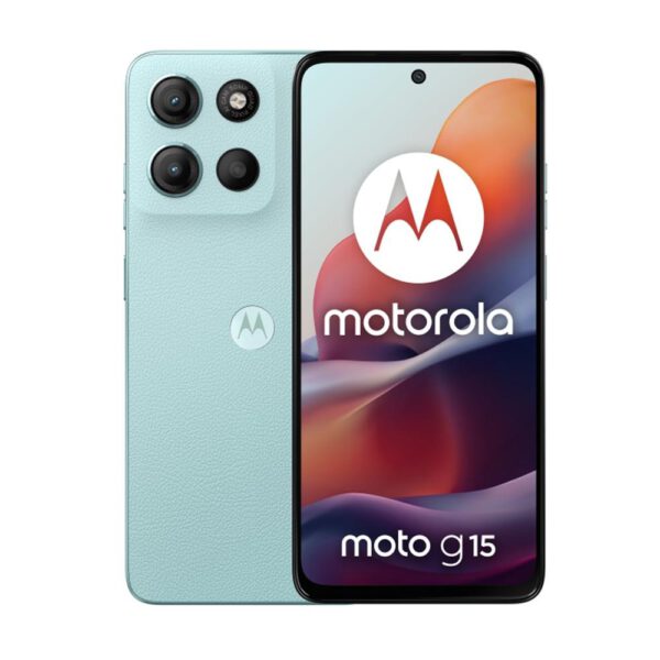 *Movil motorola moto g15 4g 8 - 512gb glacier blue