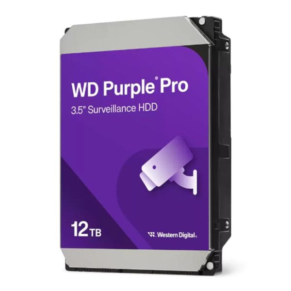 *Disco duro interno hdd wd western digital purple pro wd122purp 12tb 3.5 pulgadas sata 6gb - s
