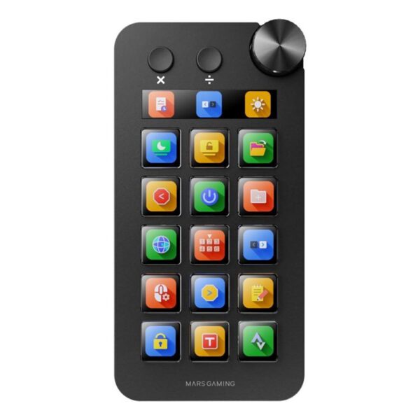 *Control deck mars gaming msdneo negro