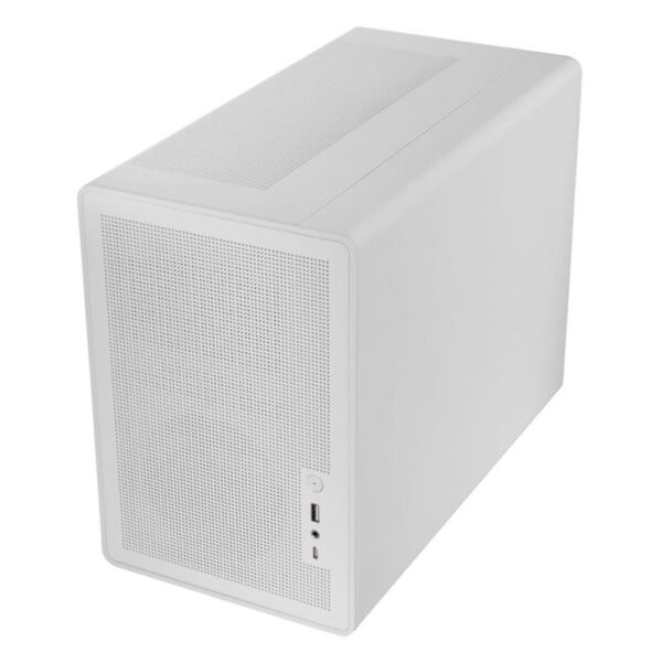 *Caja ordenador mars gaming mcxps matx cristal templado blanca