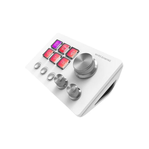 *Control deck slim mars gaming msdtwow blanco
