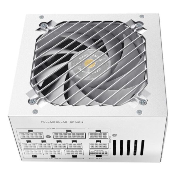 *Fuente alimentacion modular mars gaming atx 1000w blanca