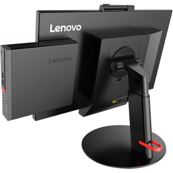*Ordenador combo reacondicionado pc mini lenovo m910q - i5 - 6th - 8gb - 256gb ssd - windows 10 pro + monitor reacondicionado 24 pulgadas - sin cable trebol