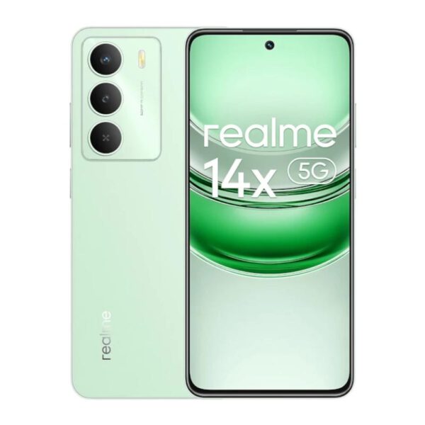 *Movil realme 14x 5g 8 - 256gb verde