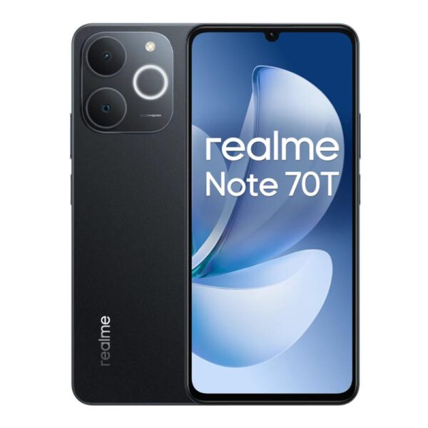 *Movil realme note 70t 4 - 256gb negro