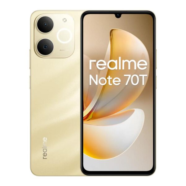 *Movil realme note 70t 4 - 256gb gold