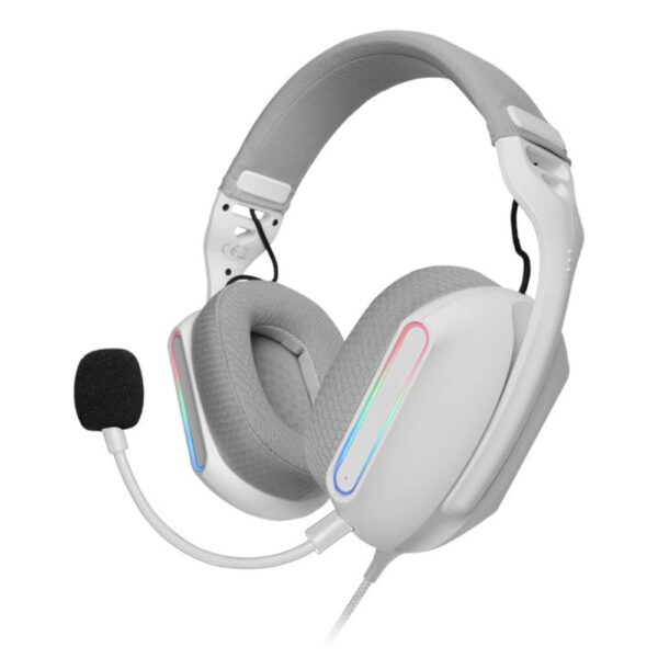 *Auriculares mars gaming mhpro argb blanco