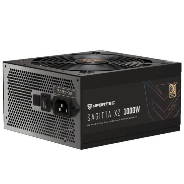 *Fuente alimentacion nfortec sagitta x2 gaming atx 1000w