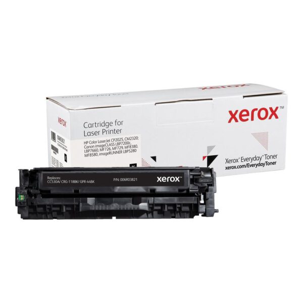 *Toner xerox compatible con canon crg - 118bk canon gpr - 44bk hp cc530a negro