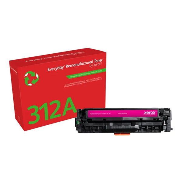 *Toner xerox everyday compatible con hp312a color laserjet pro mfp m47 (cf383a) magenta