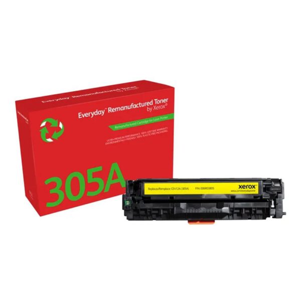 *Toner xerox everyday compatible con hp 305a (ce412a) amarillo