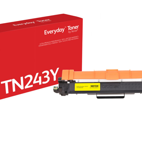 *Toner xerox everyday compatible con brother tn - 243y amarillo